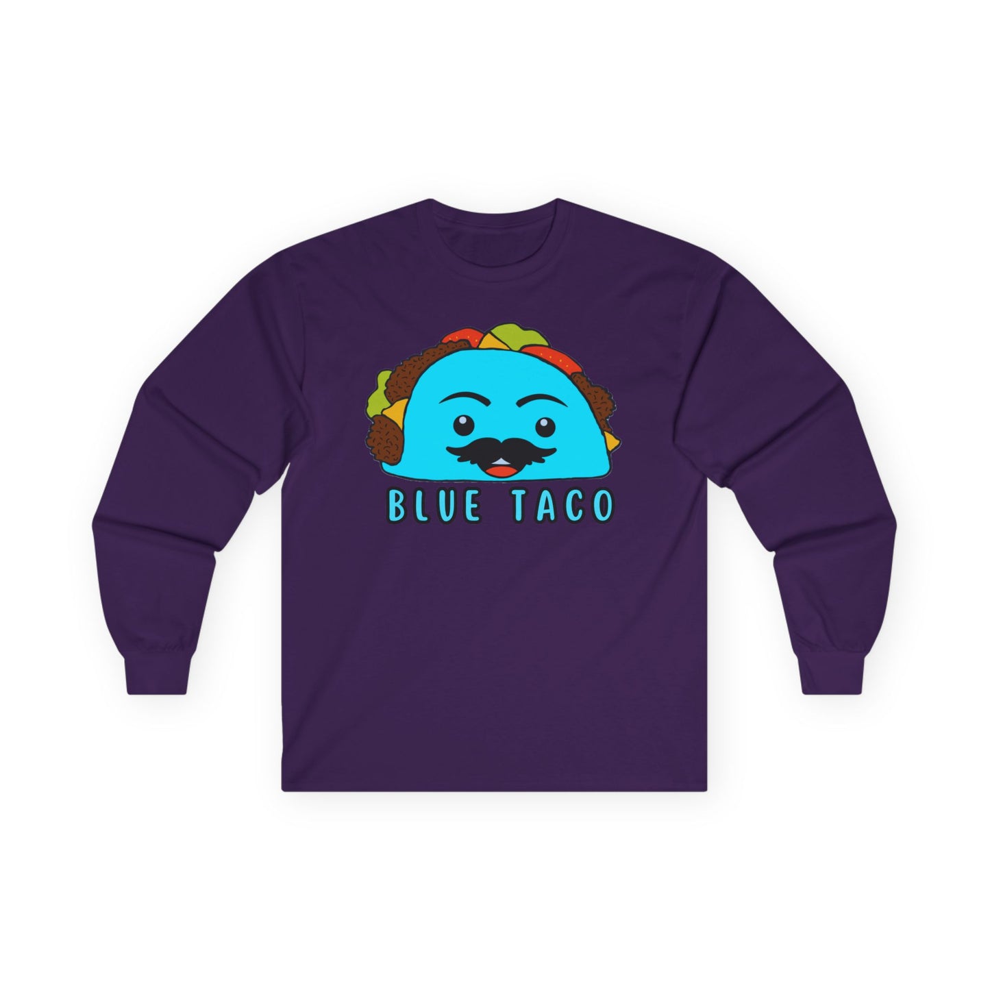 Long Sleeve Blue-Taco Tee