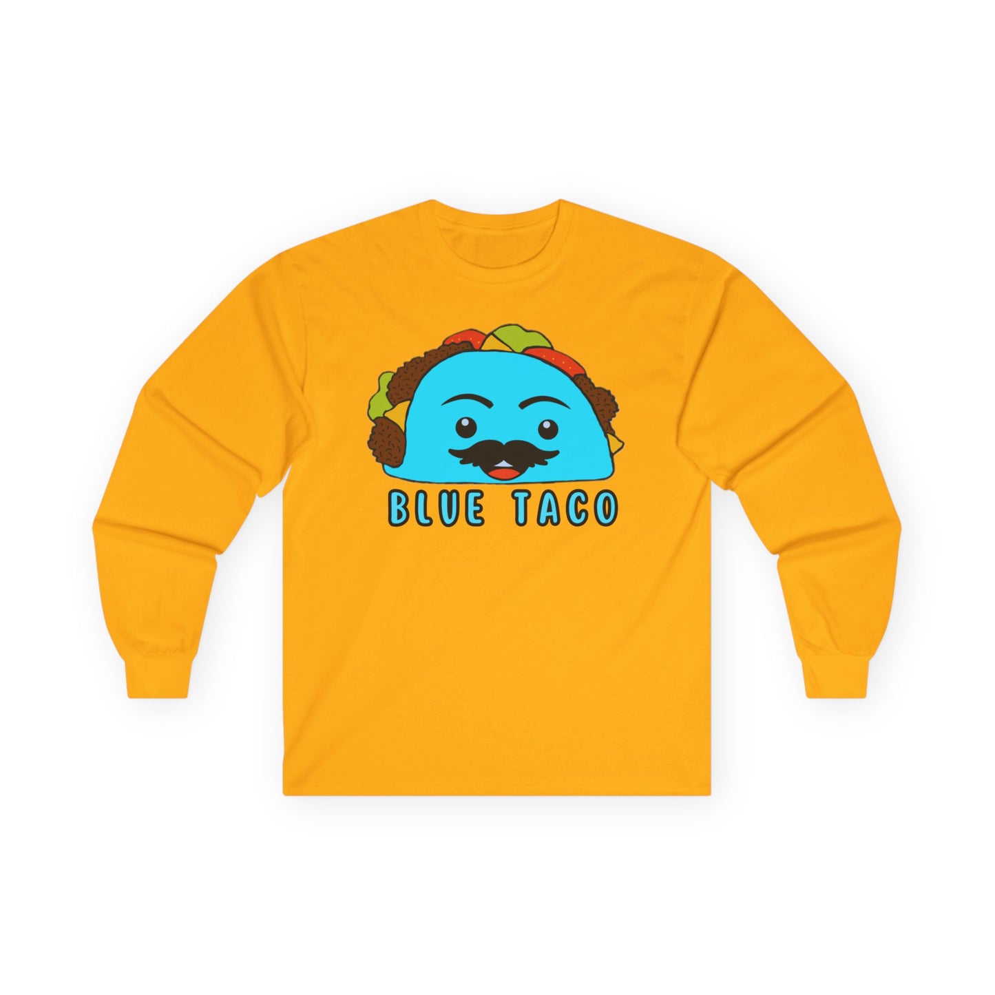 Long Sleeve Blue-Taco Tee