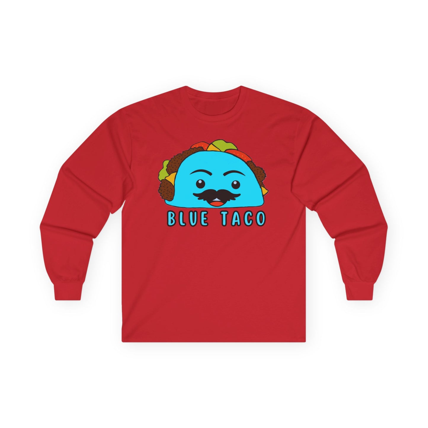 Long Sleeve Blue-Taco Tee