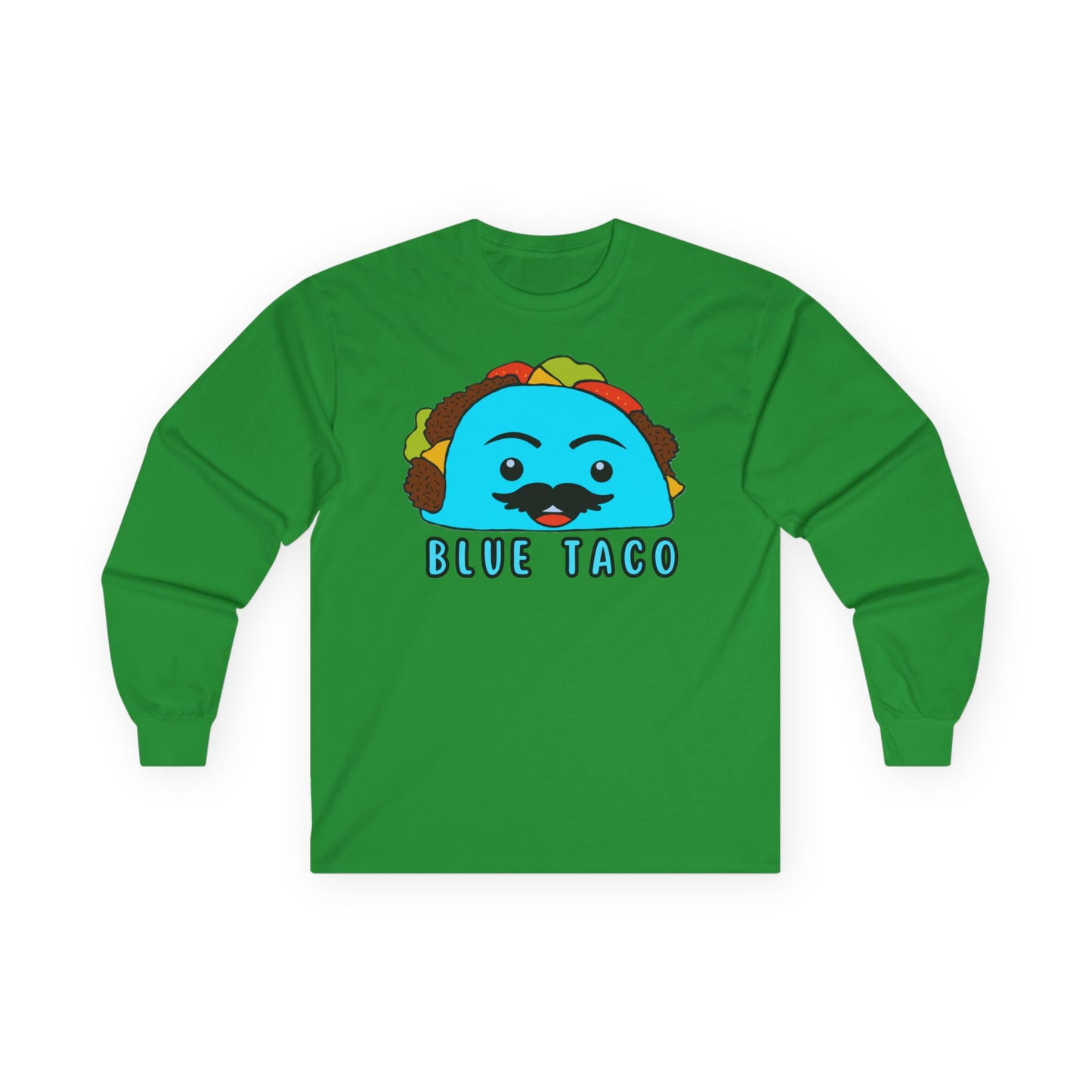 Long Sleeve Blue-Taco Tee