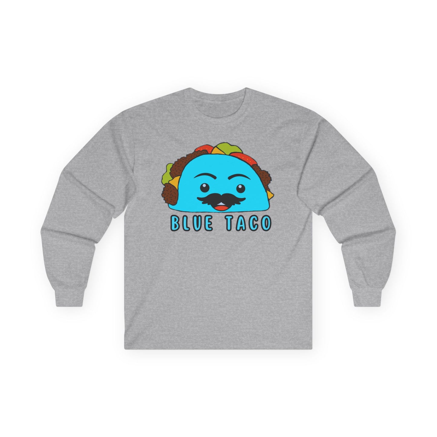 Long Sleeve Blue-Taco Tee
