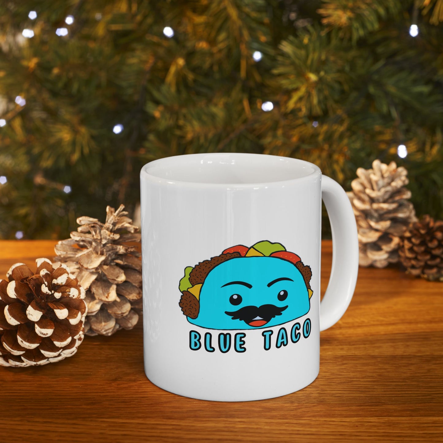 Ceramic Mug, (11oz)